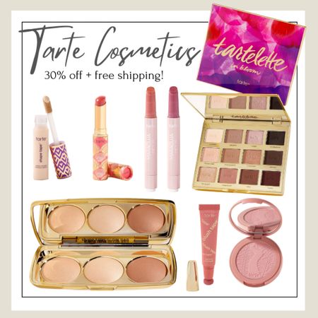 Really great Tarte sale! 30% and free shipping. The tartlette eyeshadow palette is my all time favorite! 

#LTKbeauty #LTKsalealert #LTKSale