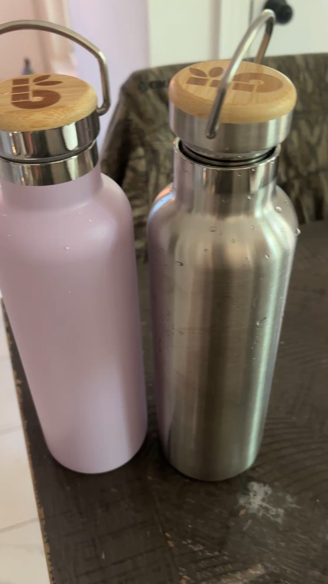 Stainless steel inside & the cap! No microplastics getting into your blood 

#LTKSaleAlert #LTKfitnessgoals #LTKHome