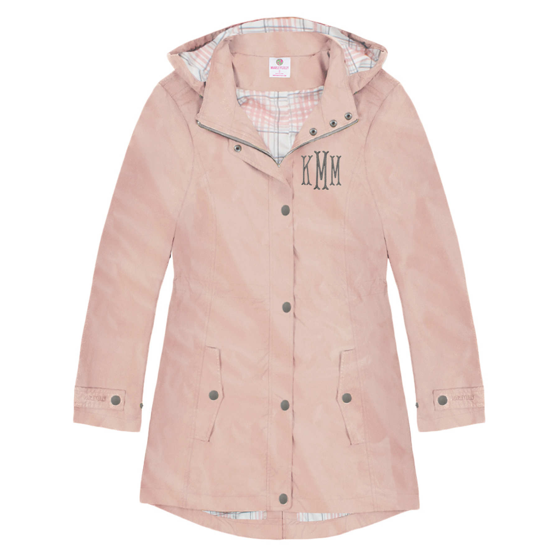 Monogrammed Rain Jacket | Marleylilly