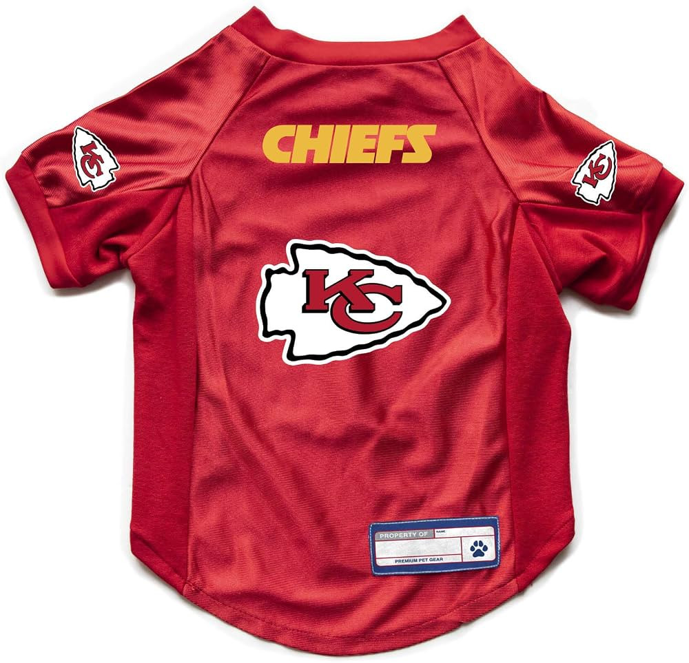 Littlearth NFL Kansas City Chiefs Stretch Pet Jersey, Team Color, Medium | Amazon (US)
