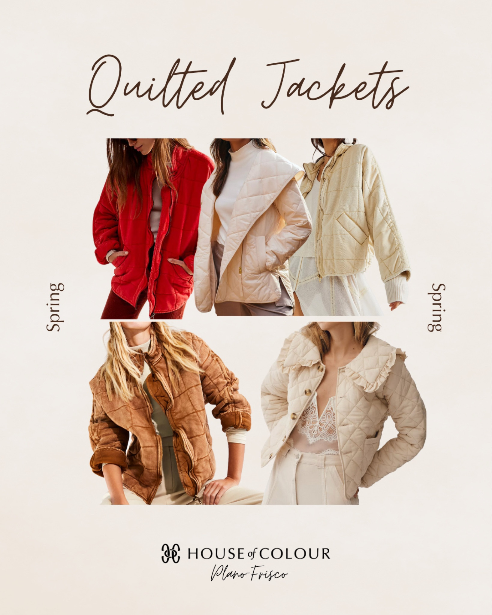 If you’ve got natural or classic in your clothing personality, quilted jackets may be your new favorite wardrobe addition this fall and winter! Here are some finds from Anthro and Free People for House of Colour Springs! 

#LTKHoliday #LTKSeasonal #LTKstyletip
