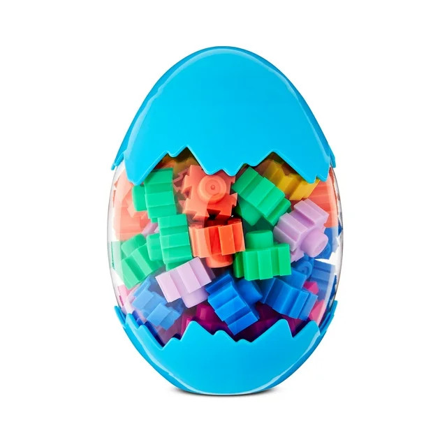 Easter Building Blocks in Egg Container, by Way To Celebrate | Walmart (US)
