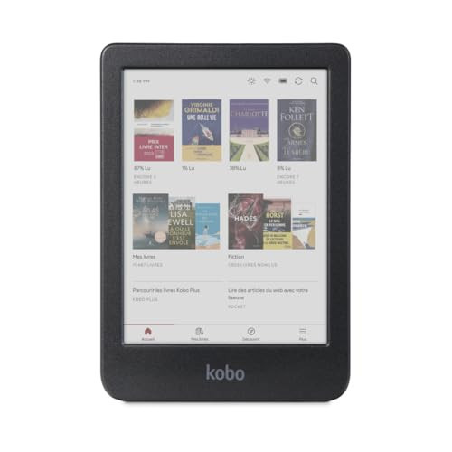 Kobo Clara Colour | eReader | 6” Glare-Free Colour E Ink Display | Dark Mode Option | Waterproof | Audiobooks | 16GB of Storage | Black | Amazon (US)