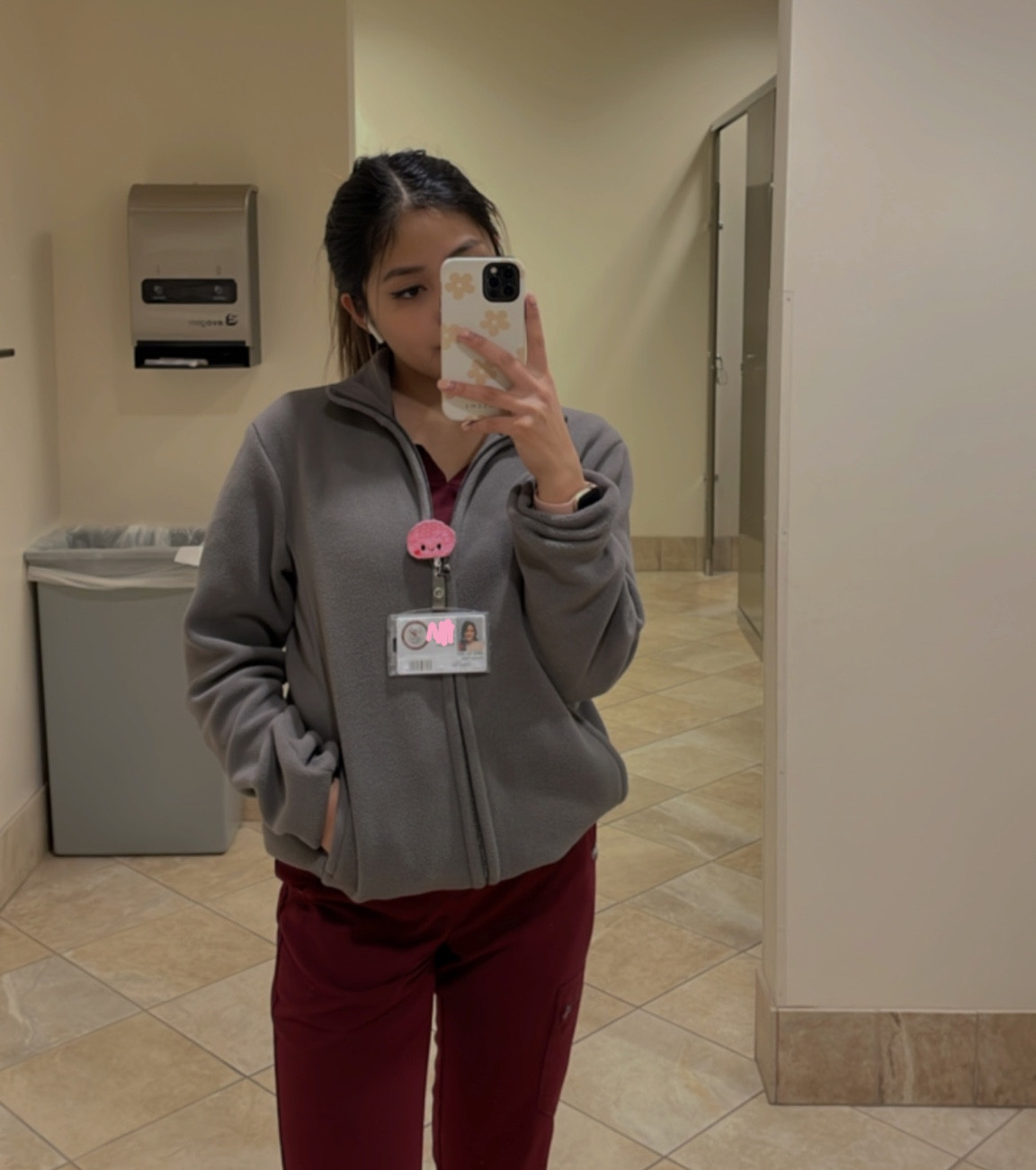 One of my fave jackets I used for clinicals! (dark gray)

#LTKworkwear