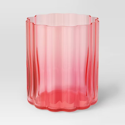 11.1oz Glass Tumbler Pink - Threshold™ | Target