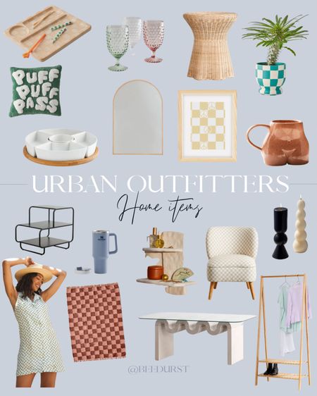 Urban outfitters home finds. Checkered items, end table, home decor 

#LTKhome #LTKSeasonal #LTKSale