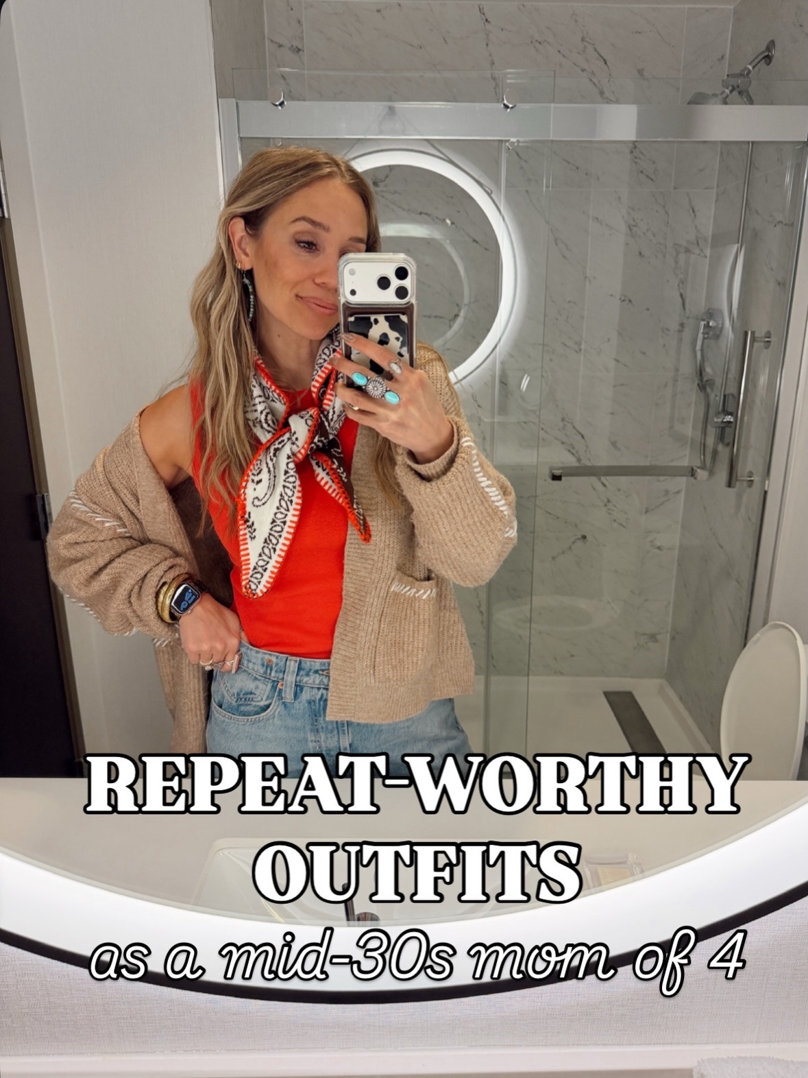 🤍 If I’m going to be spending my money on clothes, then it has to be good enough that I will wear it over & over. No shame in being an outfit repeater over here!  🤷🏼‍♀️💸🛍️✨


