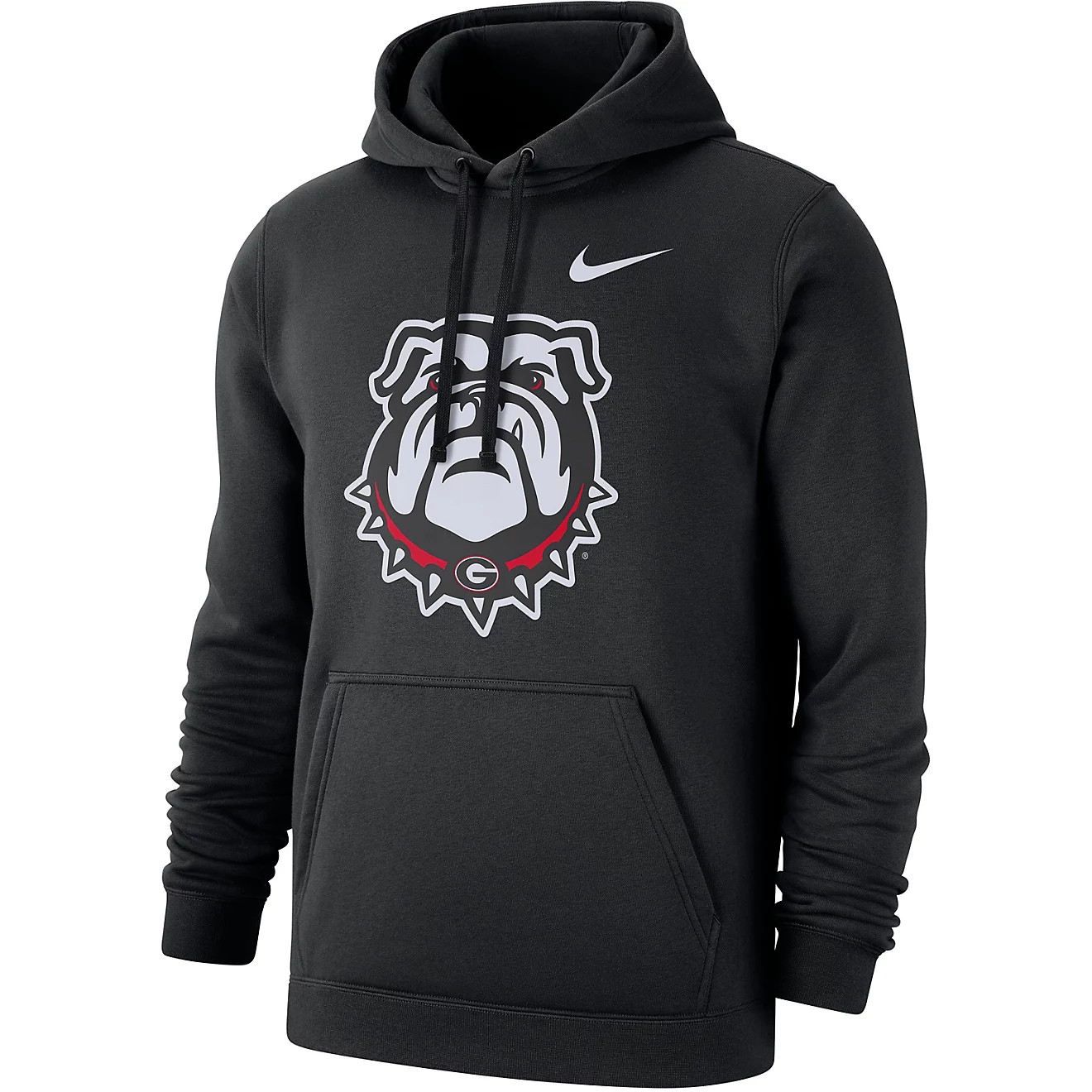 Nike Men's University of Georgia Club Fleece Football Hoodie | Academy Sports + Outdoors