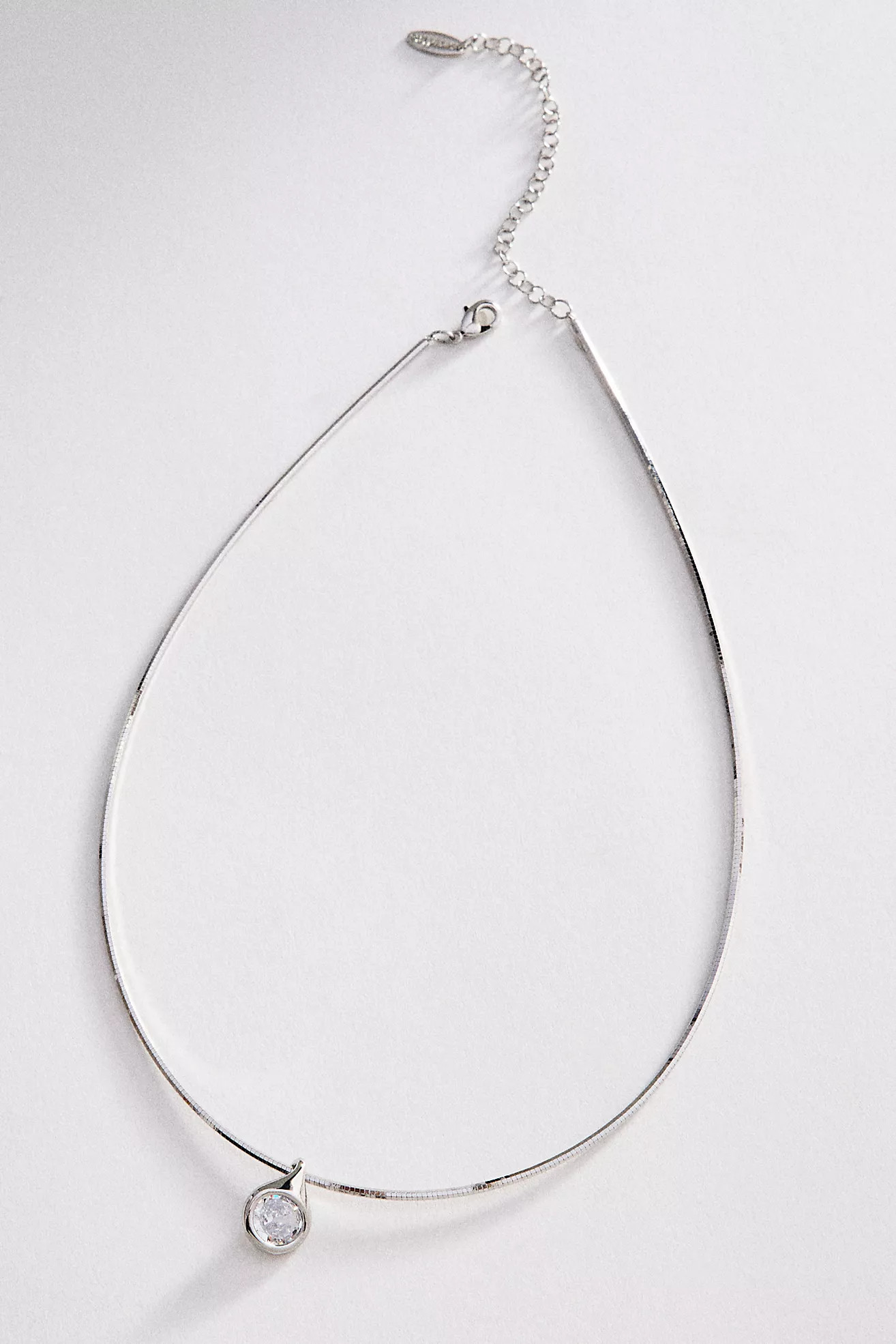 Bezel Pendant Collar Necklace | Anthropologie (US)
