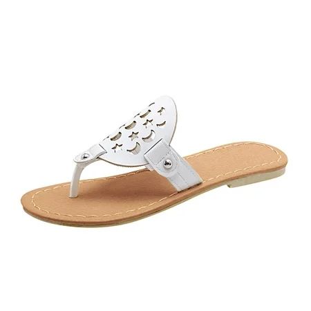 CYMMPU Women s Slippers Clearance Women s Sandals Summer Fashion Sandals Flat Slippers Flip Flops Op | Walmart (US)
