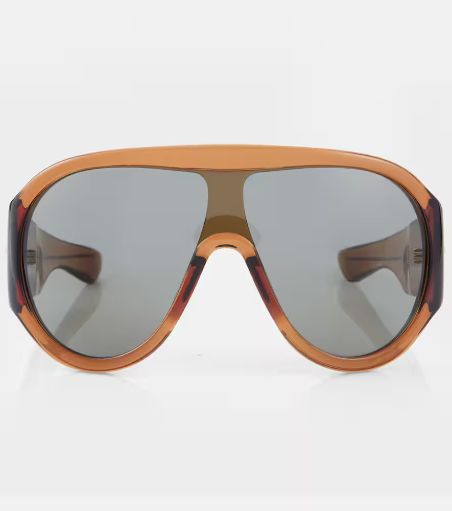 Bottega Veneta Scudo shield sunglasses | Mytheresa (US/CA)