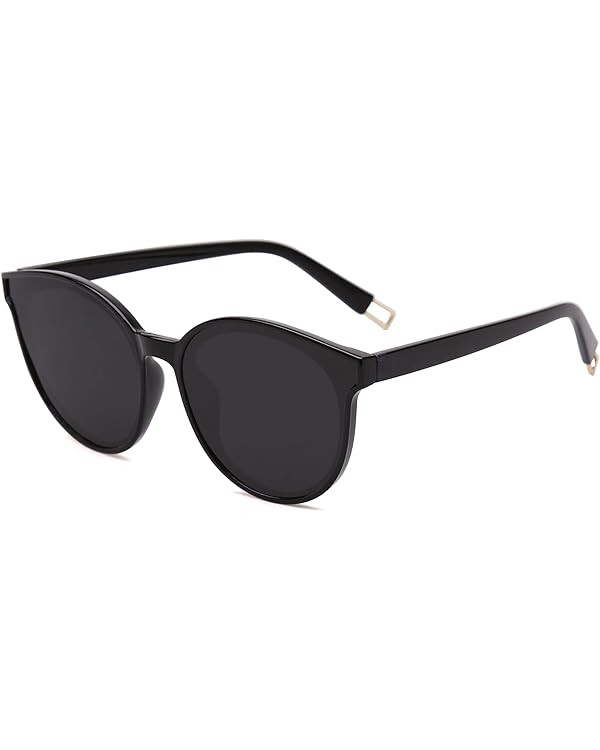 SOJOS Oversized Round Sunglasses for Women and Men | Amazon (US)