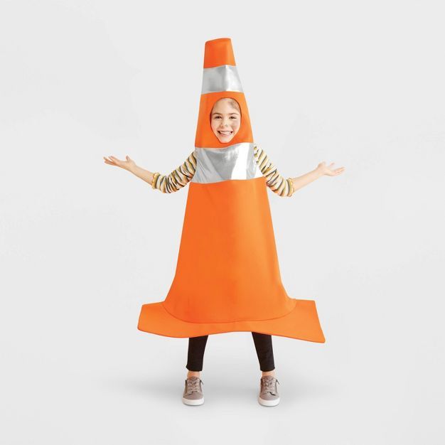 Kids' Construction Cone Halloween Costume One Size - Hyde & EEK! Boutique™ | Target