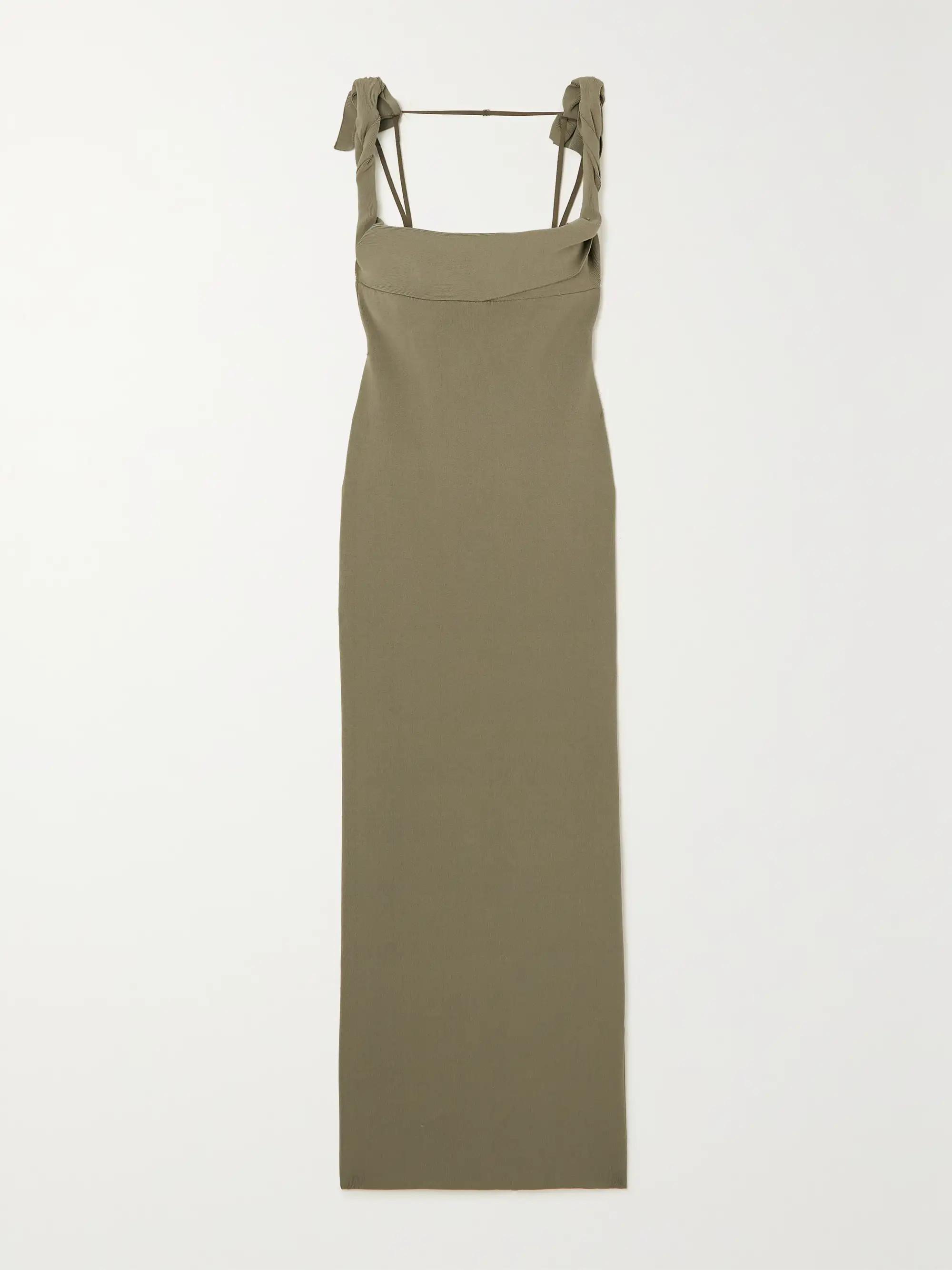 Open-back stretch-knit maxi dress | NET-A-PORTER APAC