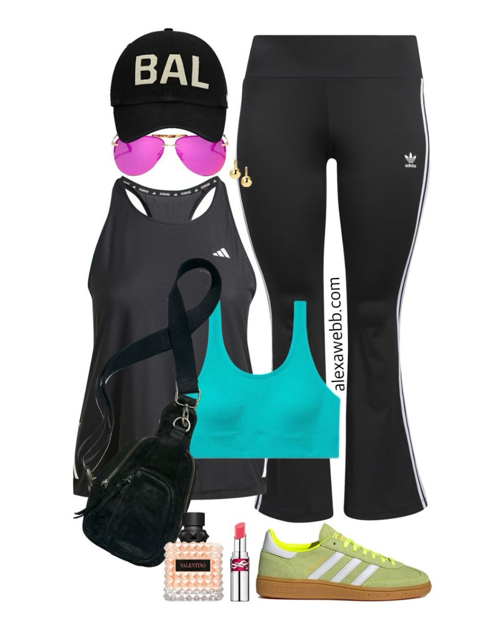 Plus Size T-Back Tank- Plus Size Spring Athleisure Capsule - A plus size wardrobe capsule collection of colorful active wear and athleisure clothes for spring and summer.  #plussize Alexa Webb

#LTKActive #LTKPlusSize #LTKStyleTip