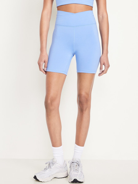 Extra High-Waisted CloudComfy Biker Shorts -- 6-inch inseam | Old Navy | Old Navy (US)