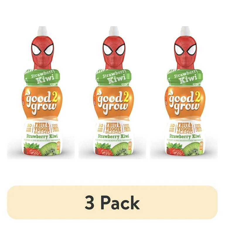 (3 pack) good2grow 6oz Strawberry Kiwi Antioxidant Blend Single Serve (Character Tops Vary) - Wal... | Walmart (US)