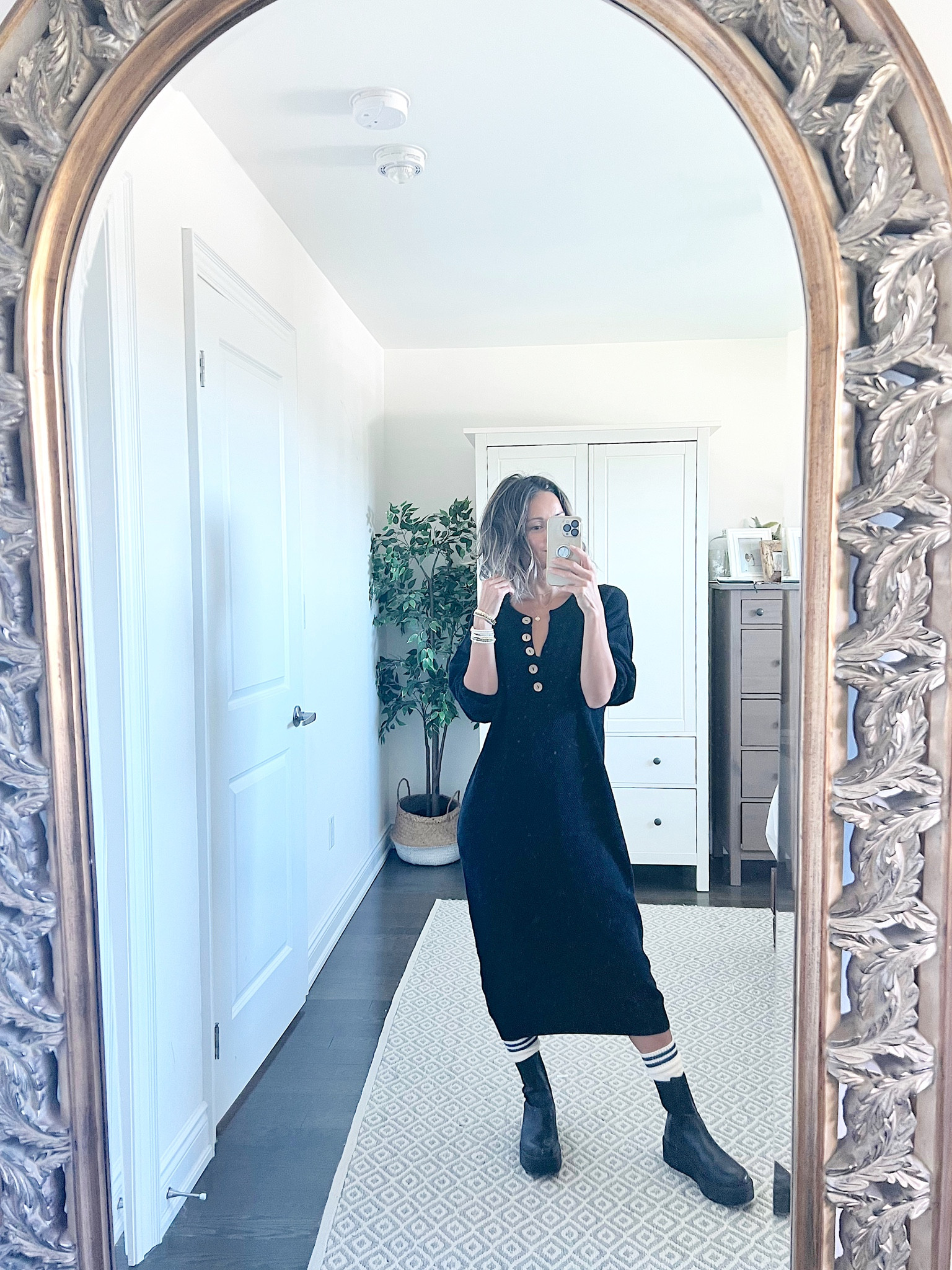 Sweater dresses are great for the transition from summer to fall, or just for fall! Pair with sandals or throw on some cute socks with booties and you’re ready for the fall weather. 

#LTKstyletip #LTKSeasonal