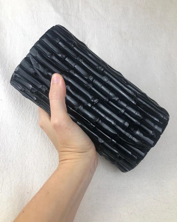 Black Bamboo Clutch | Etsy (US)