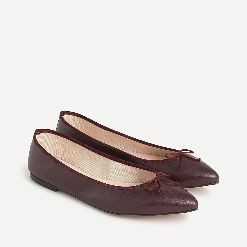 Gemma ballet flats in leather | J. Crew US