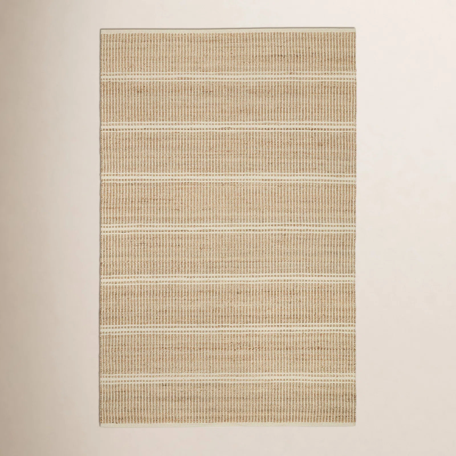 Arbor Ivory Handwoven Jute Rug | Birch Lane