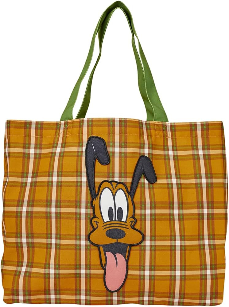 Loungefly Disney Pluto 95Th Anniversary Canvas Tote Bag | Amazon (US)