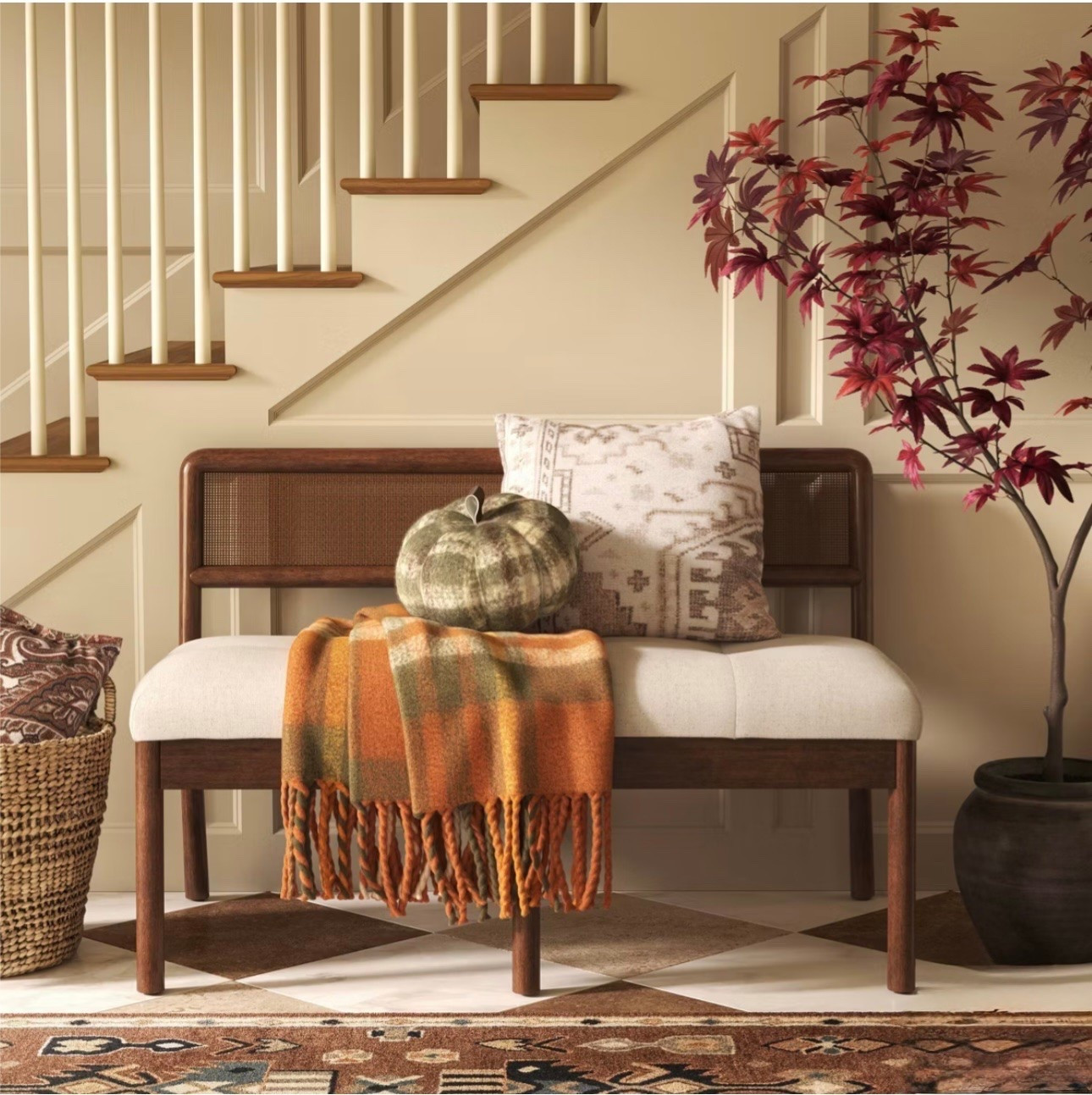 Time to get ready for fall decor!  Home decor, plaid blanket, living room decor

#LTKHome #LTKmomlife #LTKdayinmylife