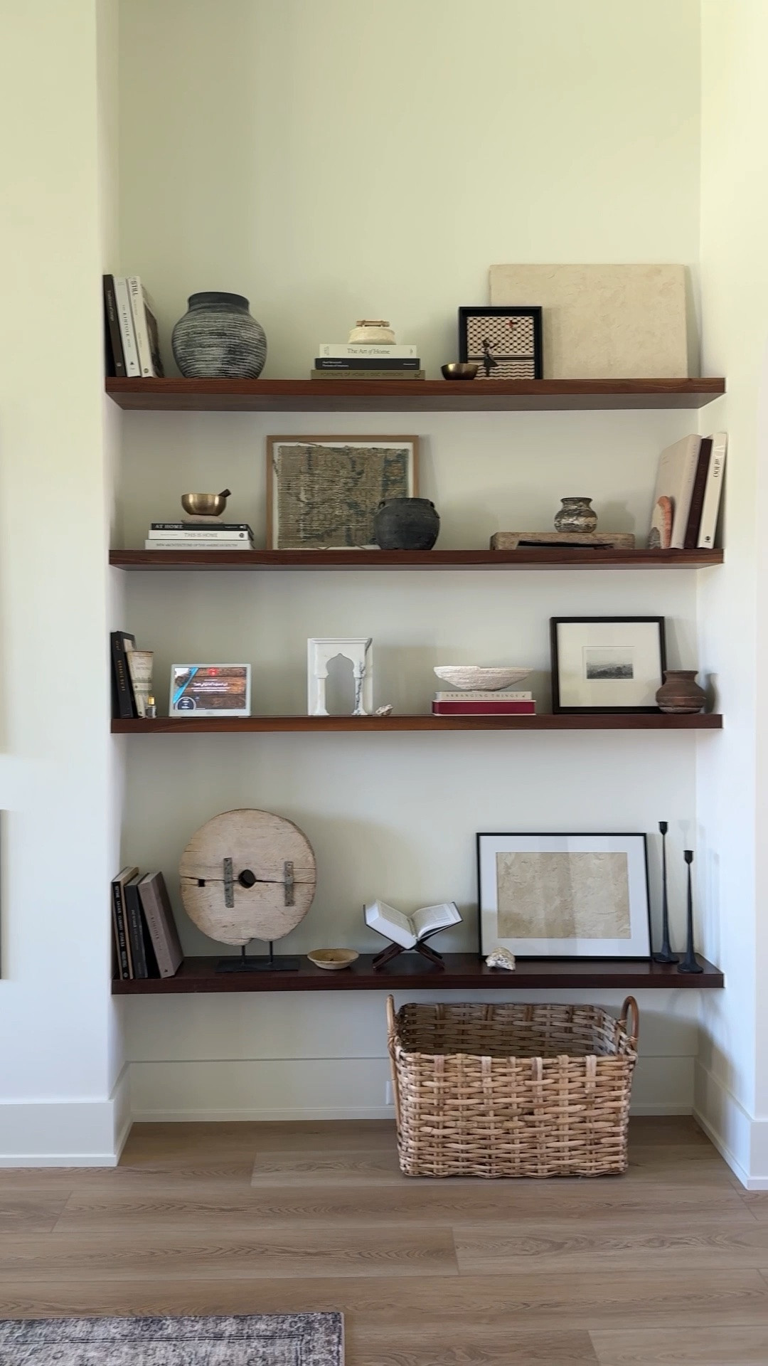 The prettiest shelves made this space look and feel exactly like I imagined.

#LTKHome