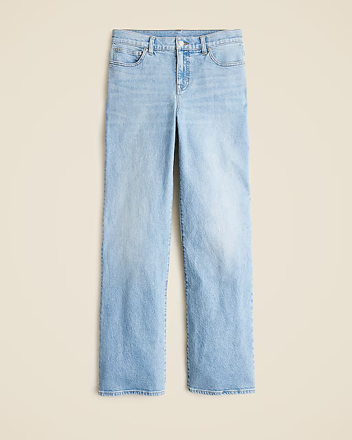 Lower-rise full-length slim-wide jean | J. Crew US