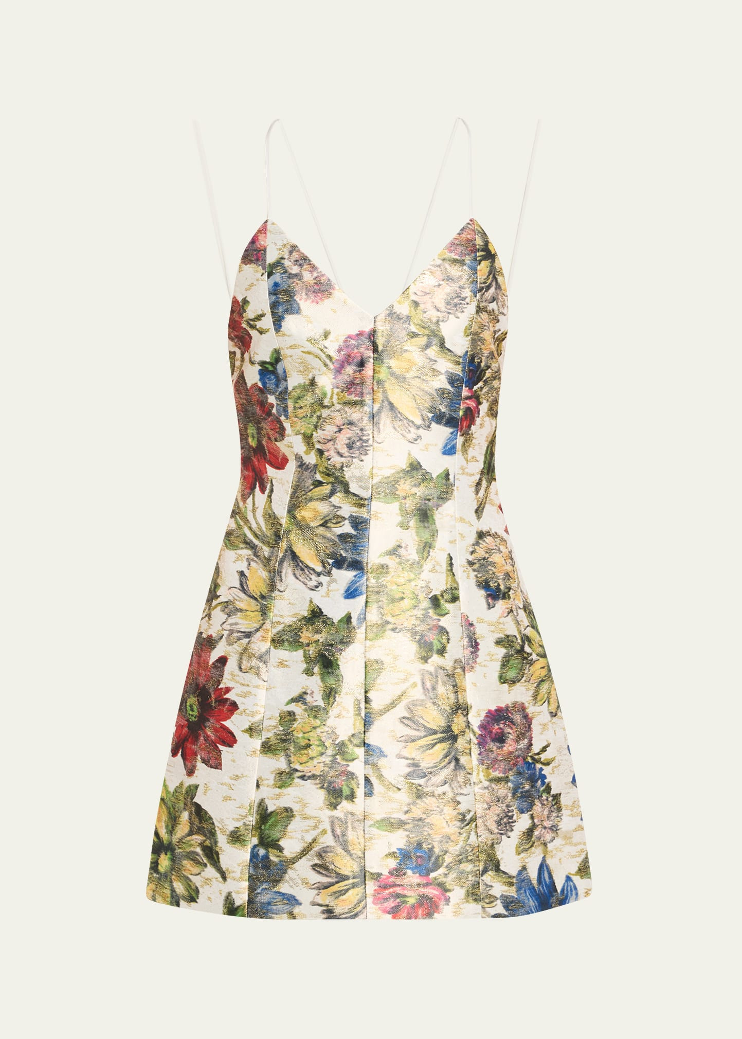 Alice + Olivia Tayla Structured Lantern Mini Dress | Bergdorf Goodman