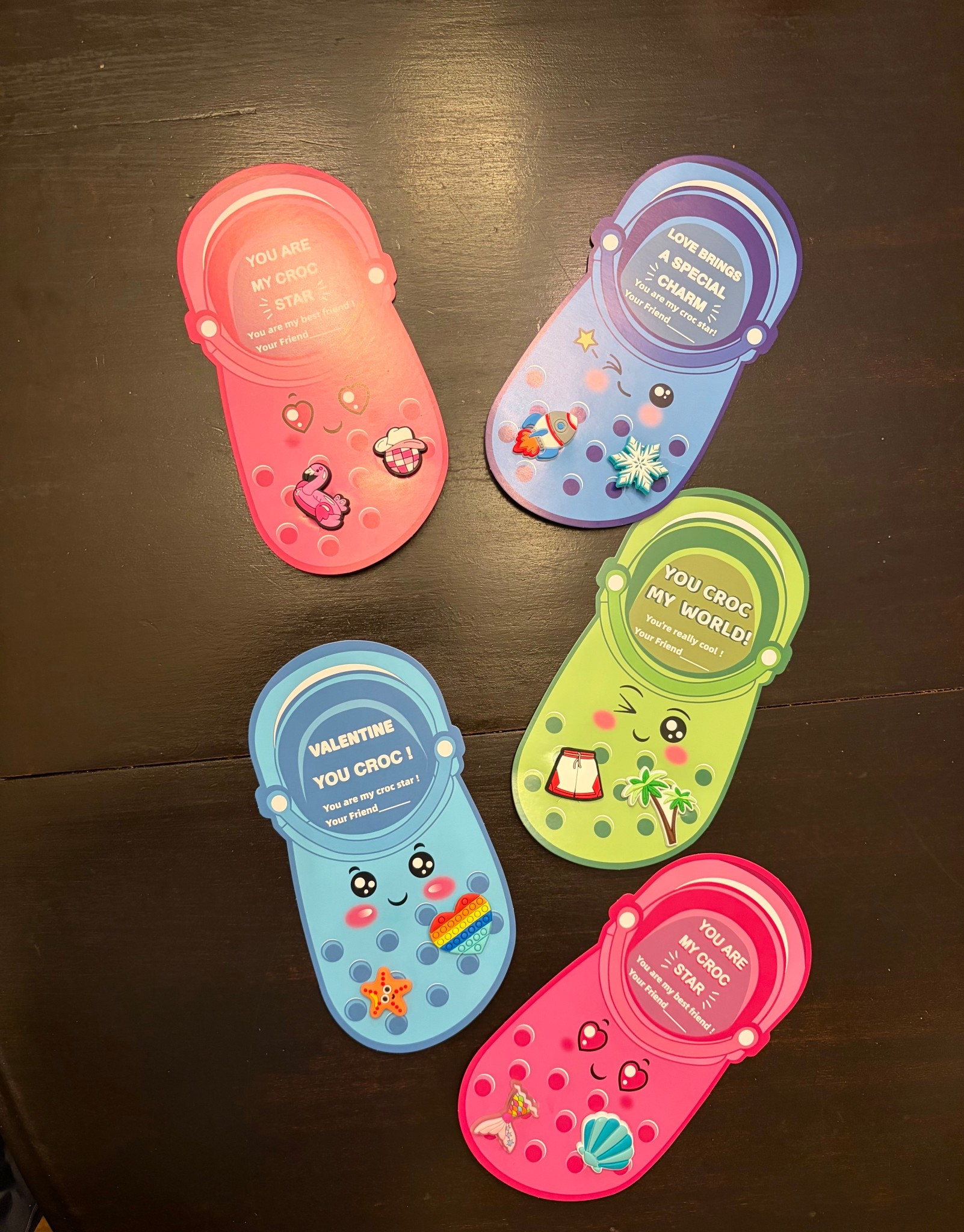 Crocs / croc charms / jibbitz / Valentine’s Day / valentines for kids / valentines cards 

#LTKKids #LTKmomlife #LTKFindsUnder50