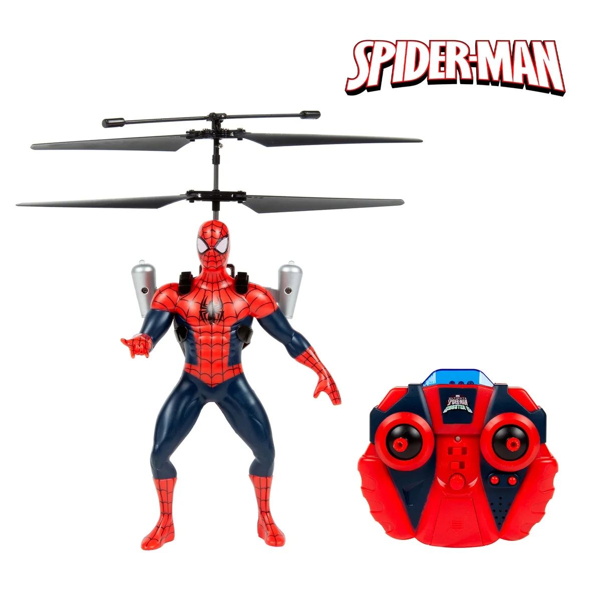 Marvel Spider-Man Flying Figure IR Helicopter | Walmart (US)