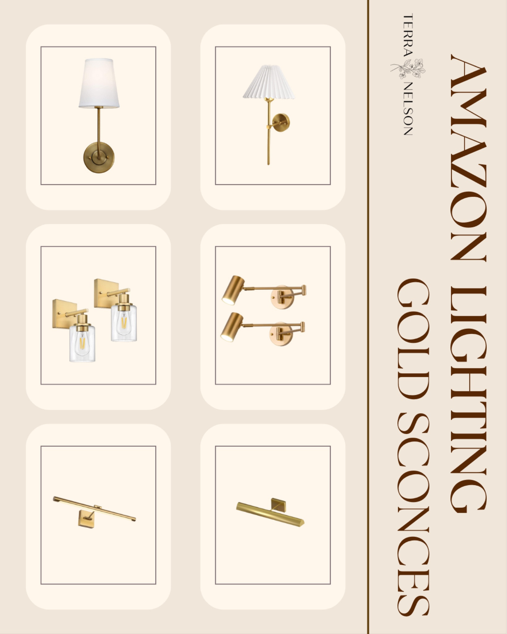 Gold sconces from Amazon!

#LTKhome #LTKstyletip #LTKFind