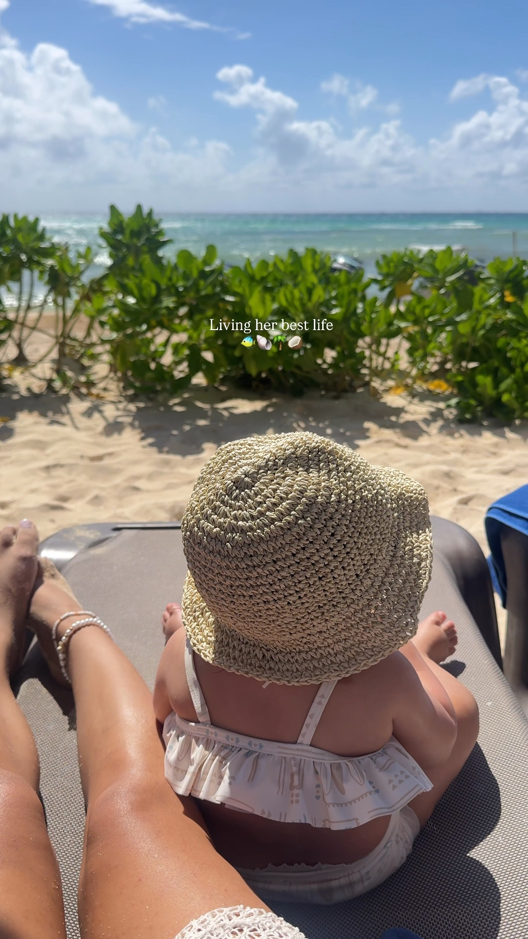 Baby girl swimsuit and hat 

#LTKBaby #LTKTravel #LTKmomlife