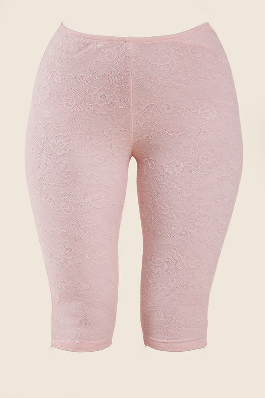 The Brielle Capri Bottoms in Baby Pink | Mars The Label