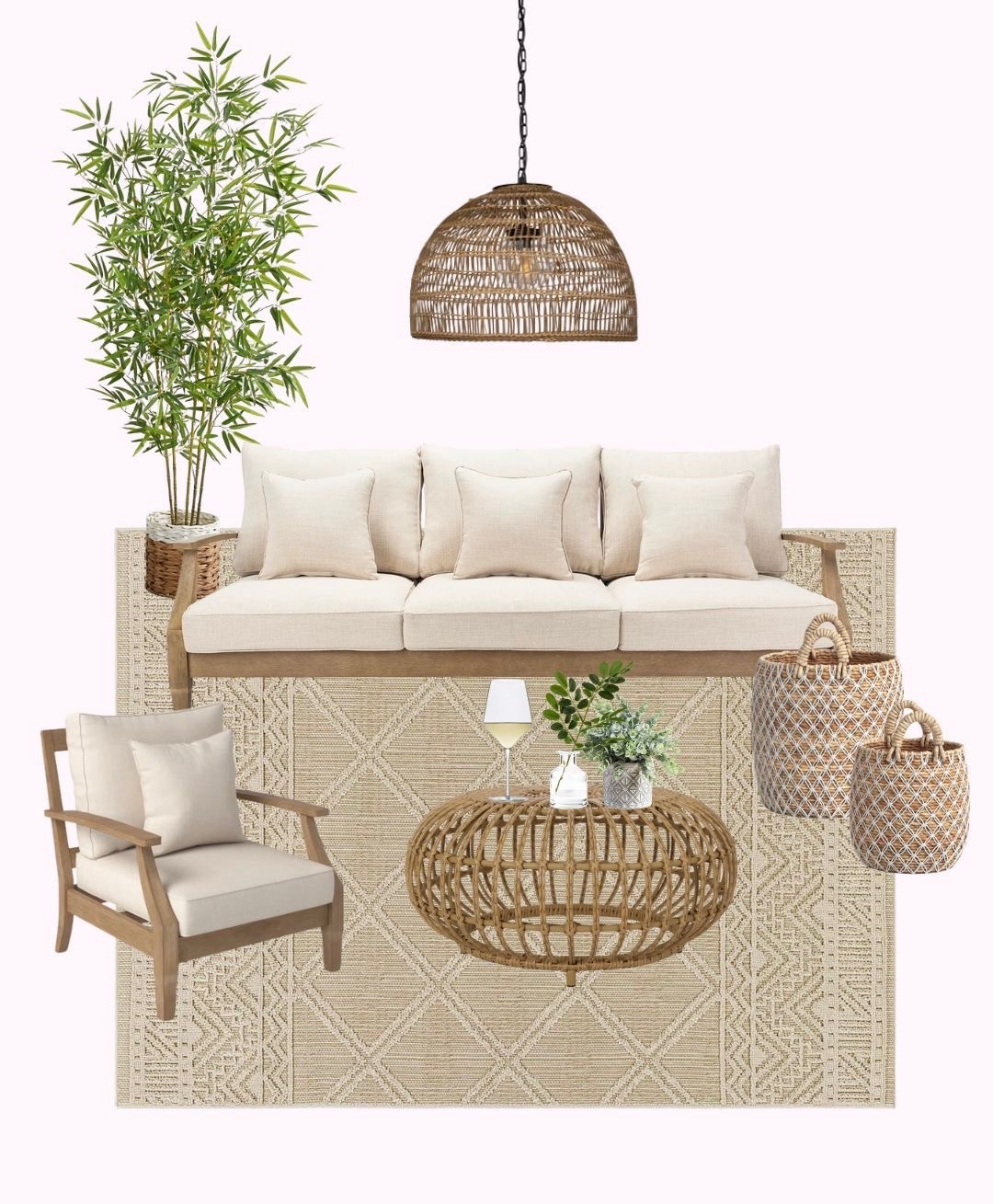 Wayfair patio finds you’ll love! Obsessed with this neutral setup—all pieces linked!

summer, patio finds, home decor, summer refresh, sale alert, hosting, outdoor couch, woven baskets, britt horton 

 #LTKSeasonal #LTKHome #LTKFindsUnder100