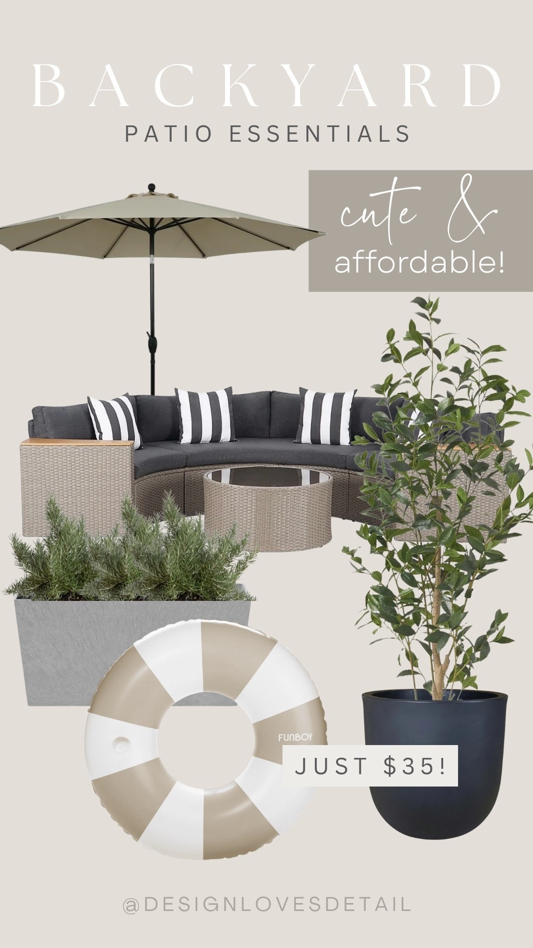 Grab these finds!!! 

#patio #outdoorliving #pool #backyard #summer 

#LTKHome #LTKSaleAlert #LTKSeasonal
