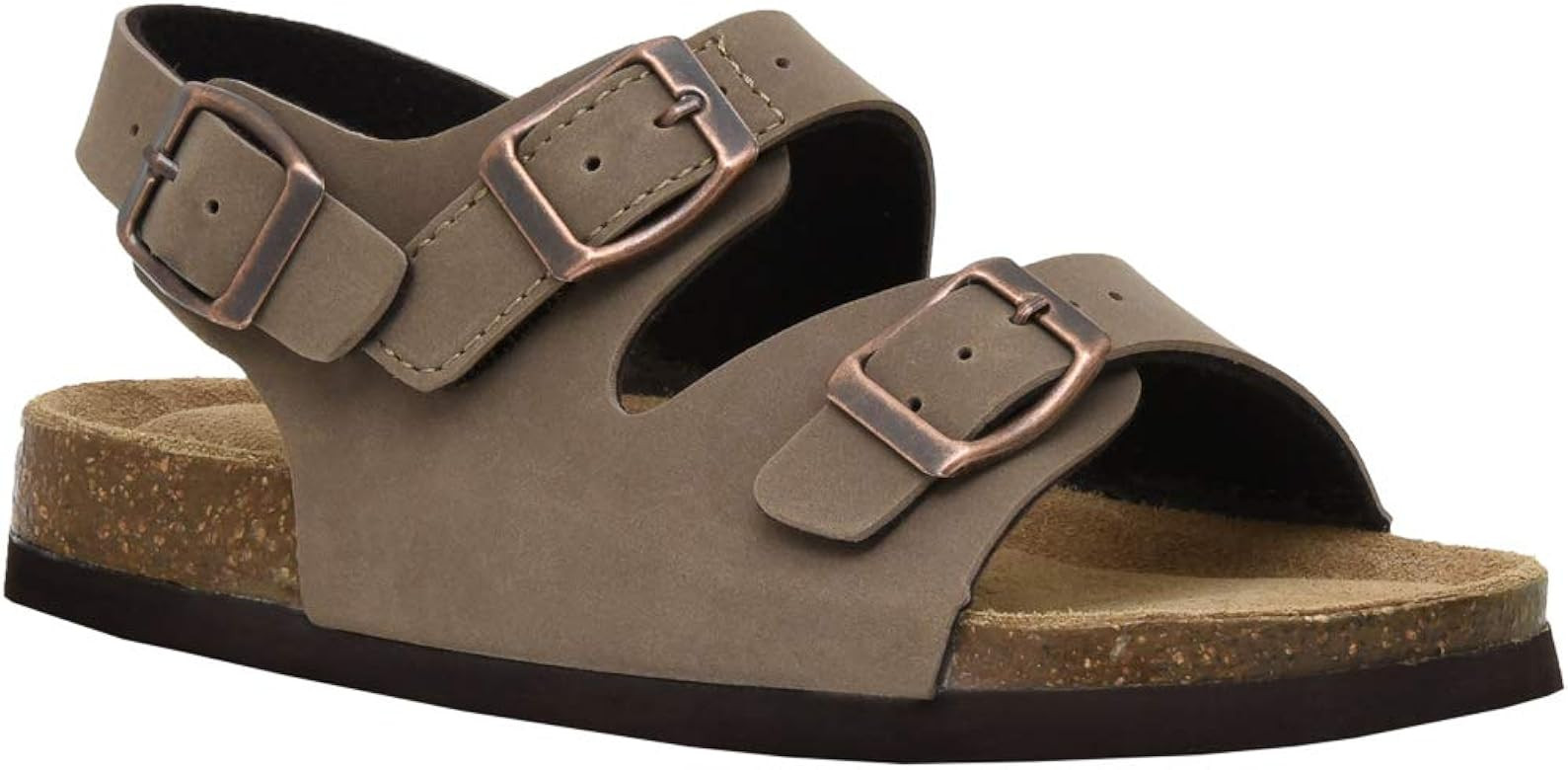 Kid's Cushionaire Liana JR Cork footbed Sandal with +Comfort | Amazon (US)