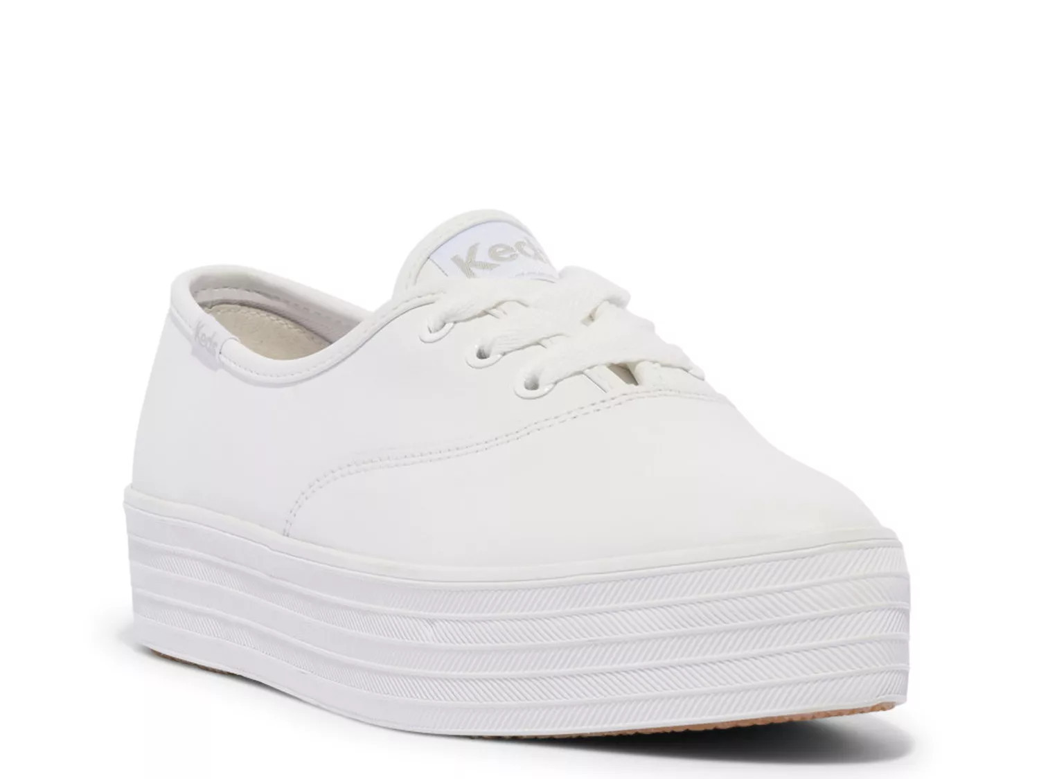 Keds Point Platform Sneaker | Women's | White | Size 9.5 | Sneakers | DSW