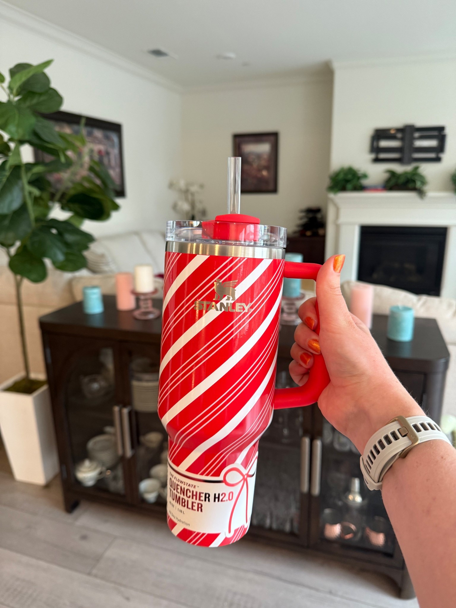 Love this adorable candy cane Stanley for the holiday season! It would also make an adorable gift 🎁 

#LTKHoliday #LTKGiftGuide #LTKSeasonal