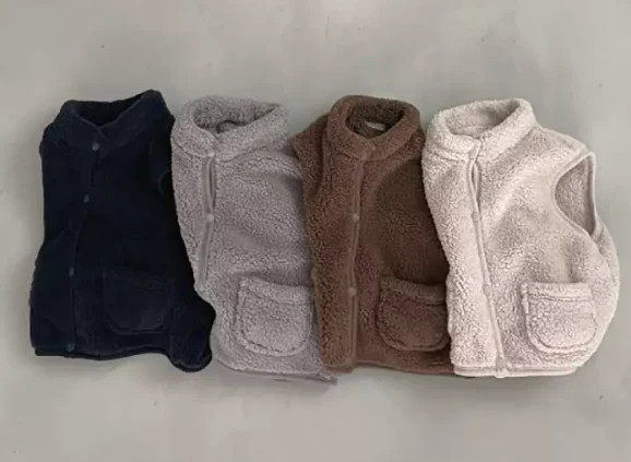 Fleece Vest - 4 Colors | Good Morning Baby