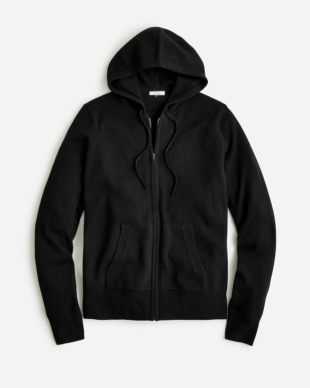 Cashmere full-zip sweater-hoodie | J.Crew US