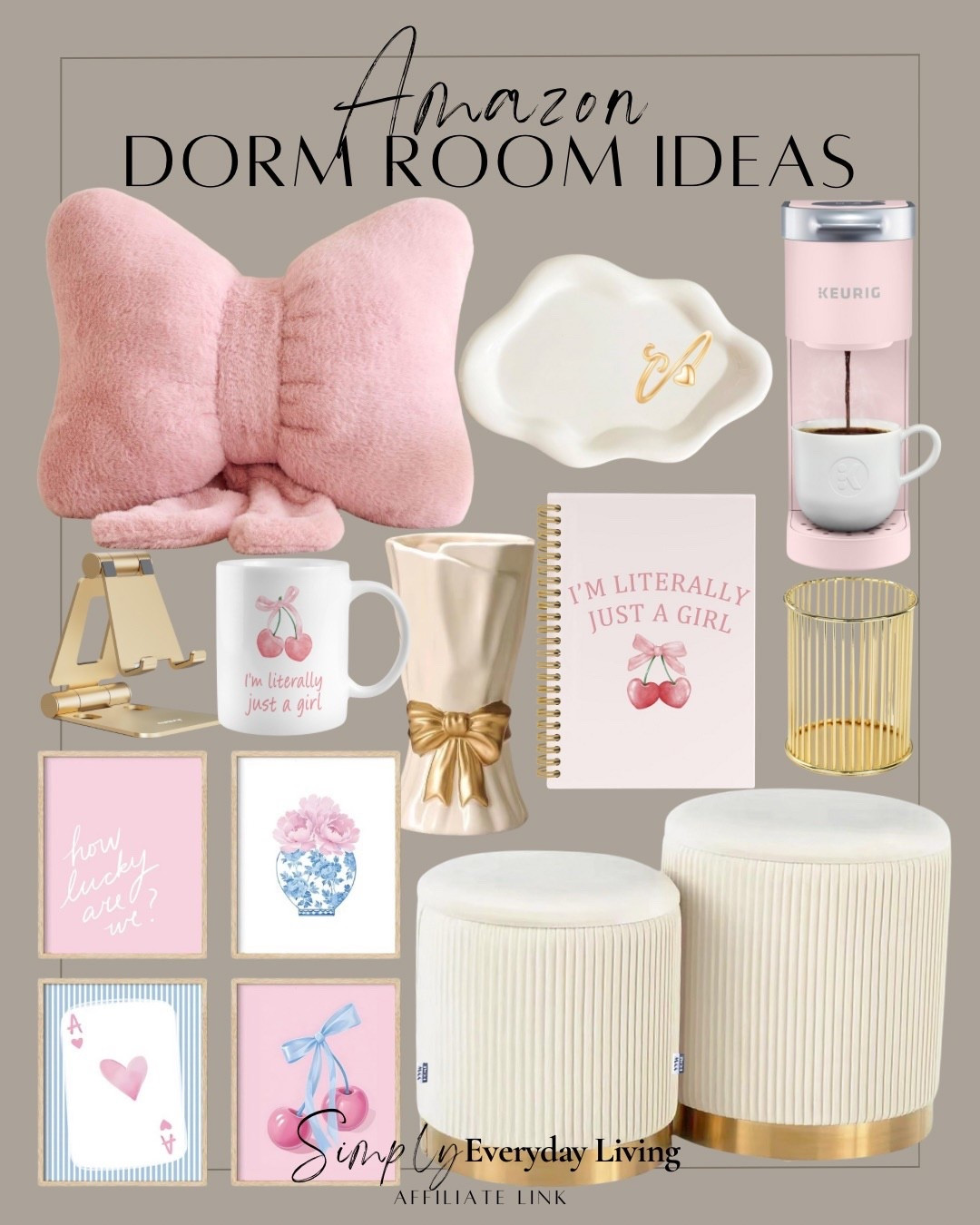 Dorm Room Ideas! 
#dormroom #college #collegedorm 

#LTKSaleAlert #LTKFamily #LTKStyleTip