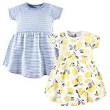 Hudson Baby Baby Girl Cotton Dresses, Lemons, 4 Toddler | Amazon (US)