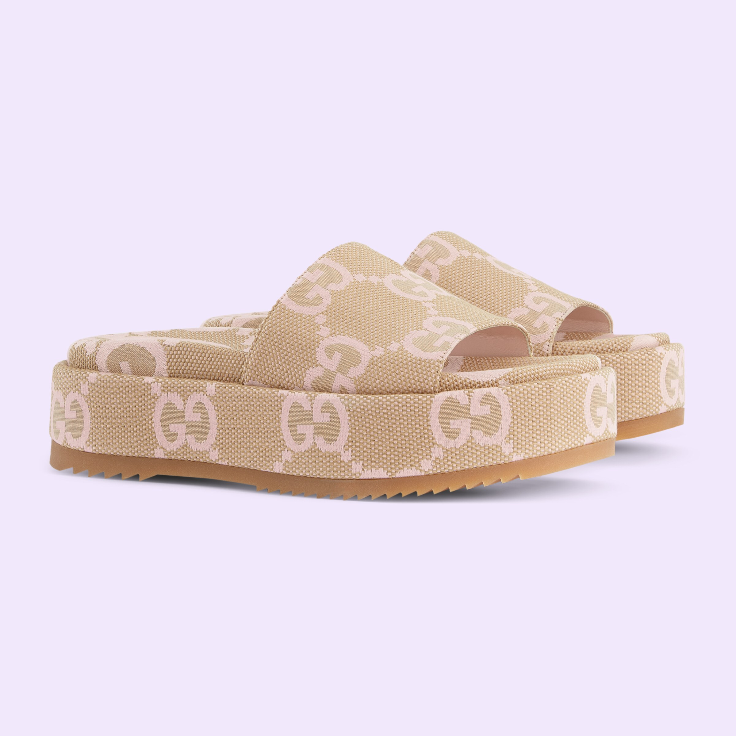 Women's jumbo GG platform slide sandal | Gucci (US)