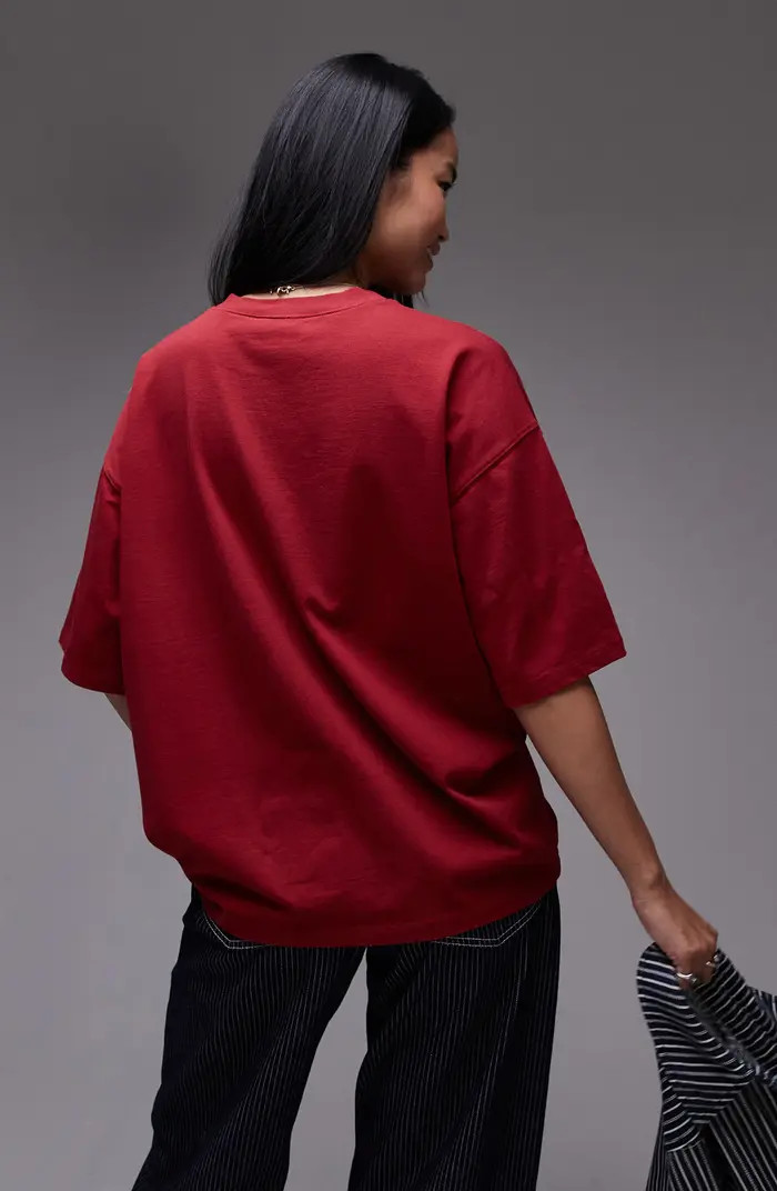 Topshop Santa Mona Napoli Oversize Graphic T-Shirt | Nordstrom | Nordstrom