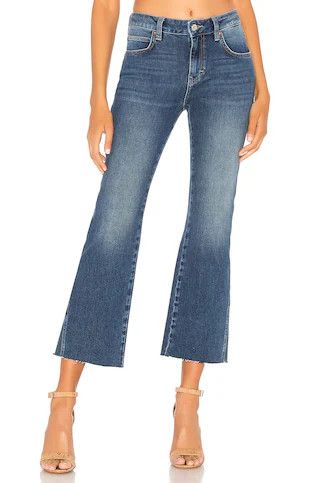 Rita Crop Flare Jean | Revolve Clothing (Global)