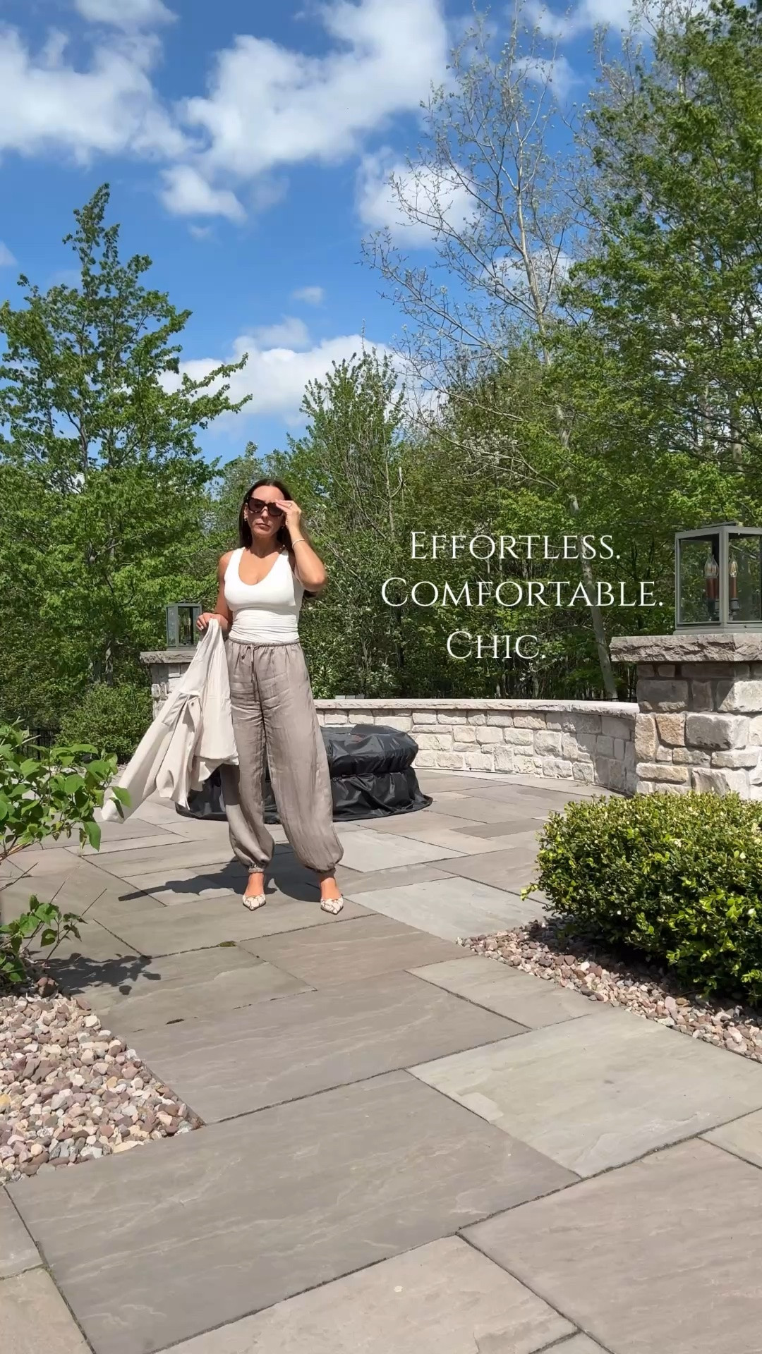 If I can be comfortable and look chic at the same time… that’s the outfit. ✨

Relaxed silhouettes, soft movement, elevated details — this Zara look was one of those outfits that just worked. Effortless, comfortable, but still felt polished enough to turn heads.

Small in all pieces. Size up half in shoes 

Elevated casual
Comfortable chic
Stylish
Fashionable 
Style on a budget 
Affordable outfit 
Relaxed yet chic
Lux for less 
Zara 
Balloon pants 
Neutral monochromatic

#LTKdayinmylife #LTKmomlife #LTKSeasonal