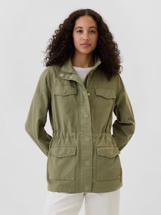 Canvas Utility Jacket | Gap Factory