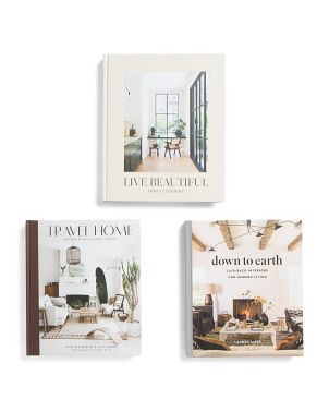 Set Of 3 Coffee Table Books | TJ Maxx